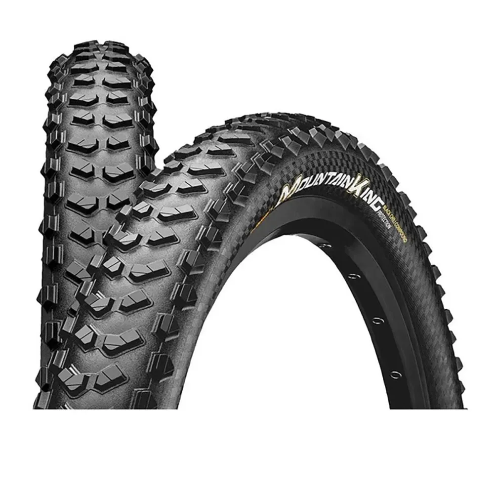 CONTINENTAL MOUNTAIN KING 27.5x2.80 ShieldWall Tubeless Ready Soft Black pneumatika
