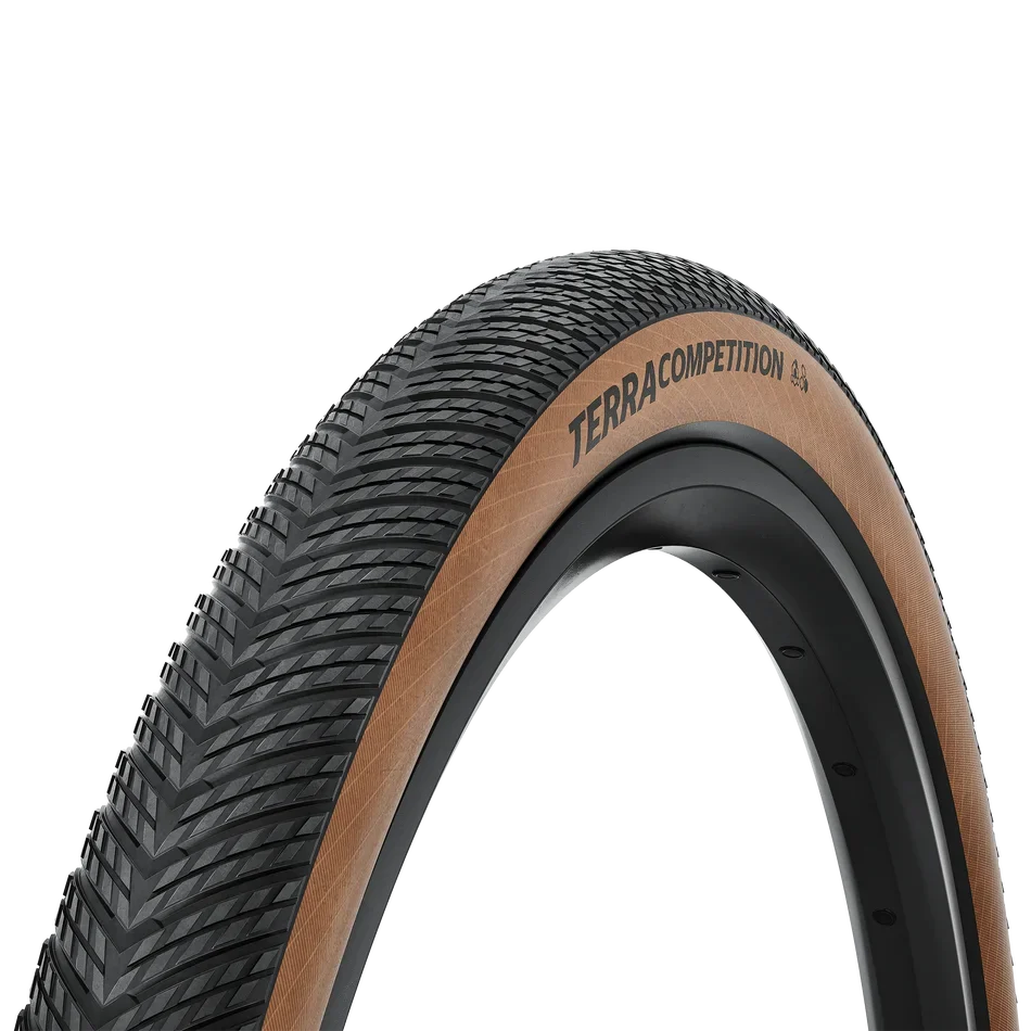 CONTINENTAL TERRA COMPETITION TRAIL GRIP 700x35c Bezdušová pneumatika hnědá