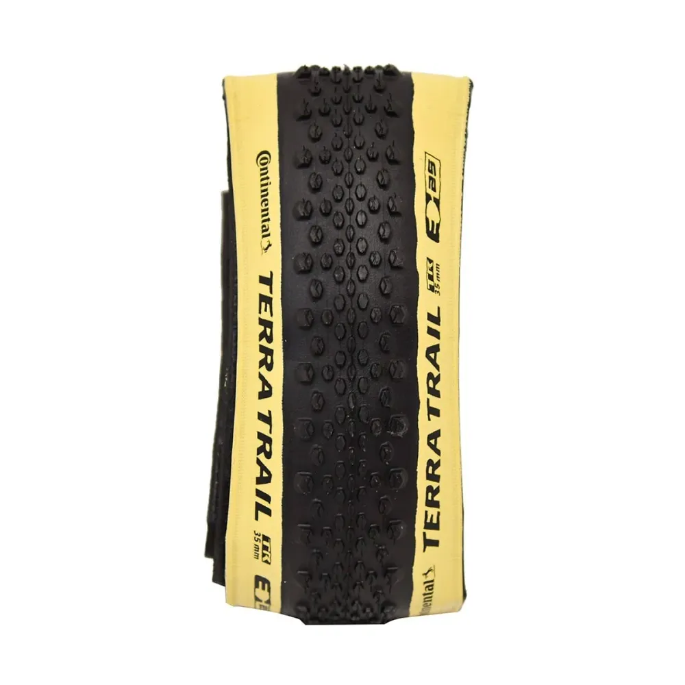 CONTINENTAL TERRA TRAIL SHIELDWALL SKIN 700x35c Bezdušová pneumatika béžová