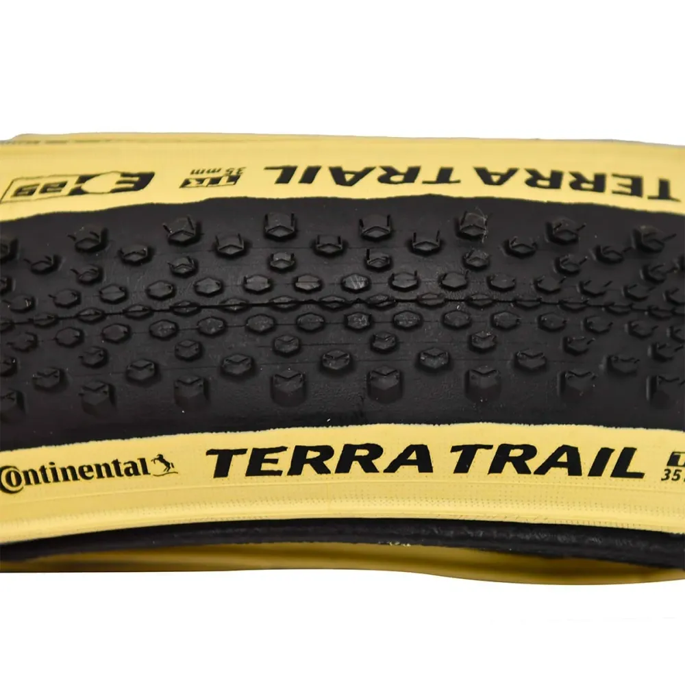 CONTINENTAL TERRA TRAIL SHIELDWALL SKIN 700x35c Bezdušová pneumatika béžová