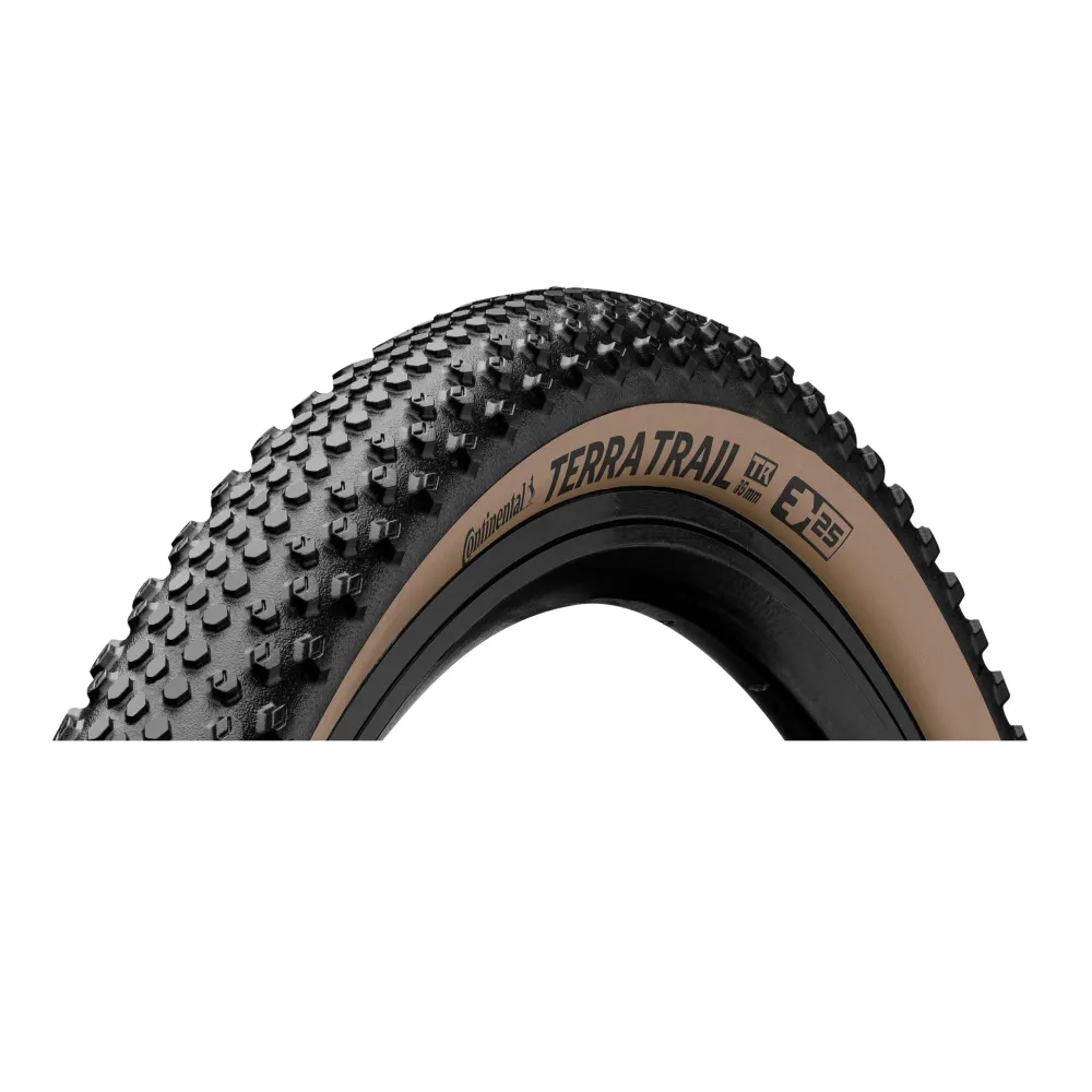 CONTINENTAL TERRA TRAIL SHIELDWALL SKIN SL 700x40c Tubeless Ready Hnědá pneumatika