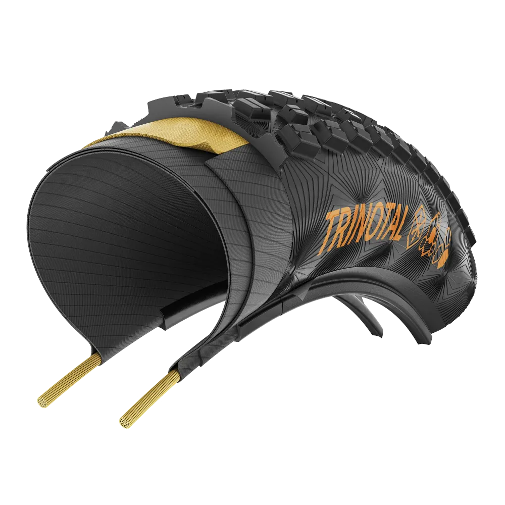 CONTINENTAL TRINOTAL Race Grip 29x2.20 Tubeless Ready Soft Black pneumatika