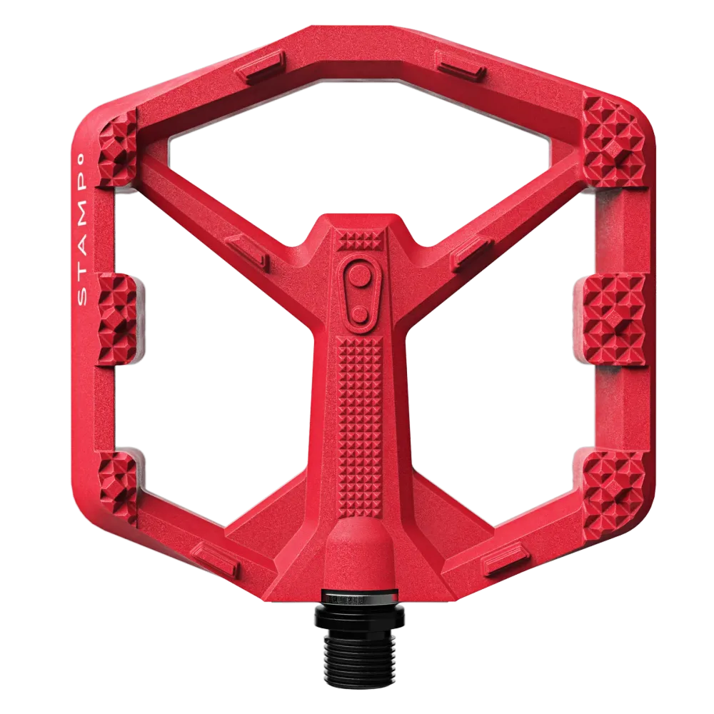 CRANKBROTHERS STAMP 0 Malé ploché pedály Červené