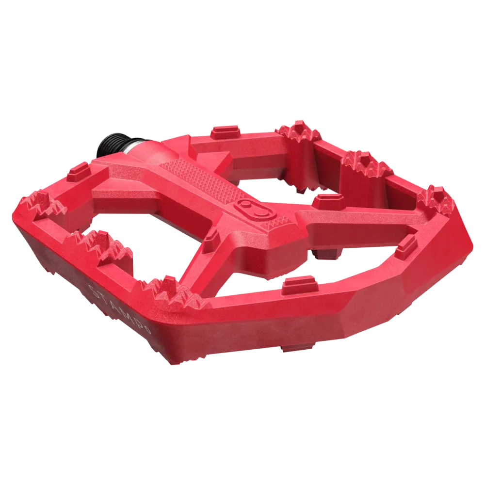 CRANKBROTHERS STAMP 0 Malé ploché pedály Červené