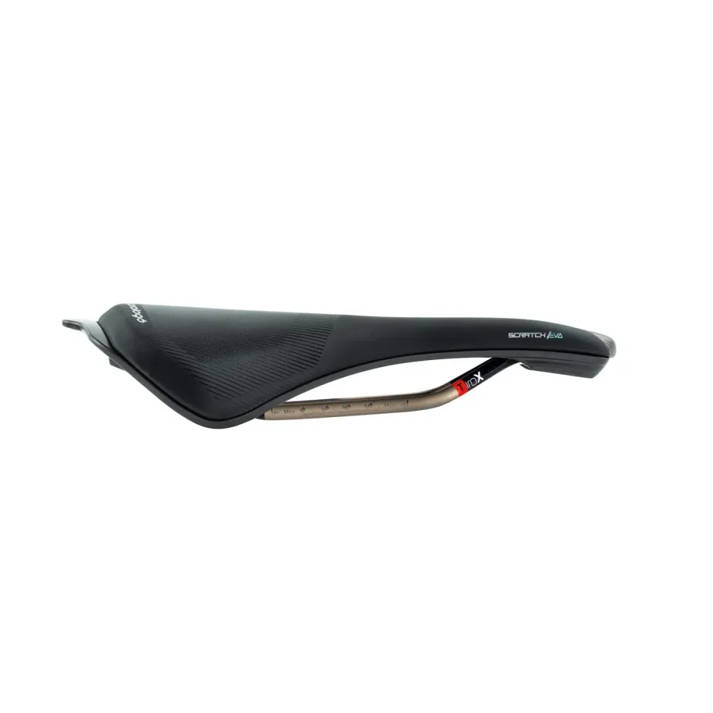 Dámské sedlo PROLOGO SCRATCH EVA 140 mm široké Tirox Rails Black