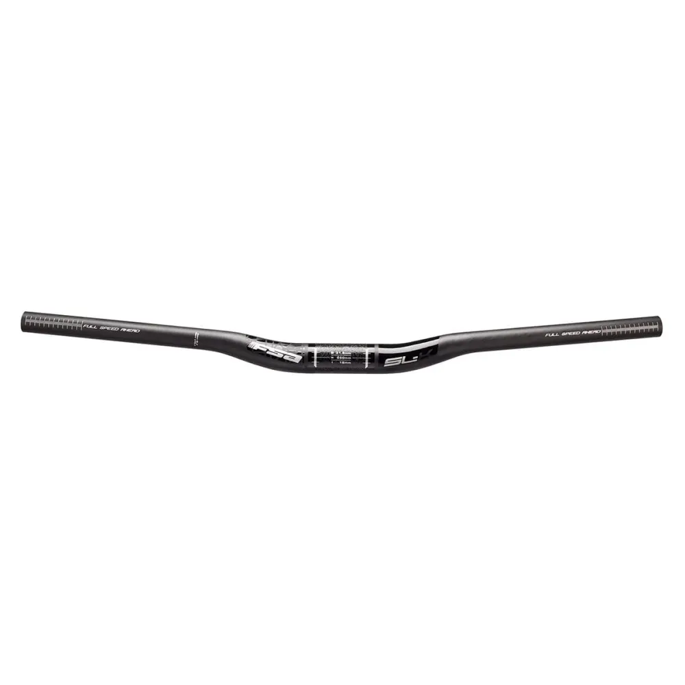 Řídítka FSA SL-K Carbon Rise 18mm 31,8/760mm Grey