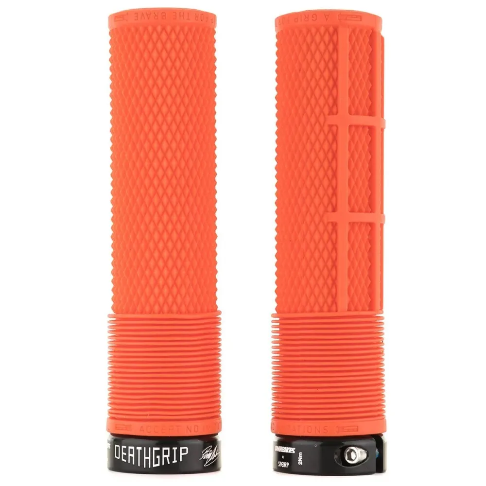 Gripy DMR DEATHGRIP Large Lock-on Orange