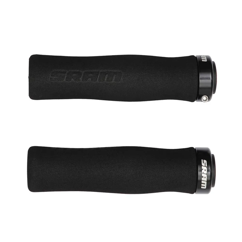 Gripy SRAM FOAM CONTOUR Lock-On 129mm černé