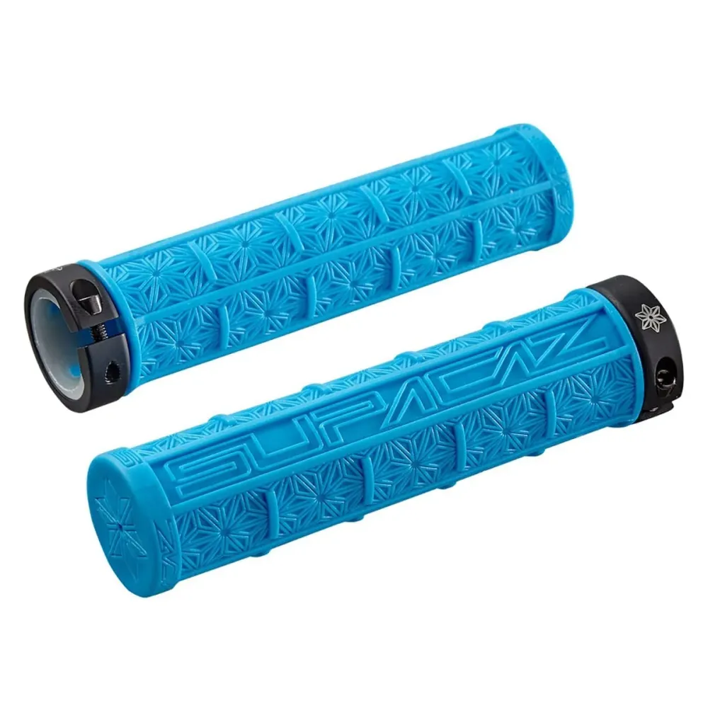 Gripy SUPACAZ GRIZIPS Lock-On Grips Blue