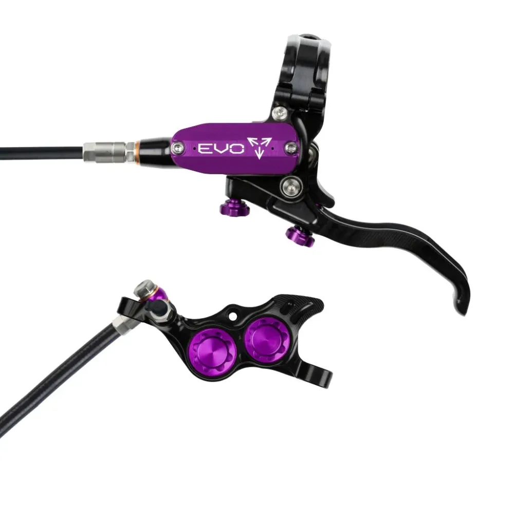HOPE TECH 4 EVO TR4 Přední brzda černá/fialová