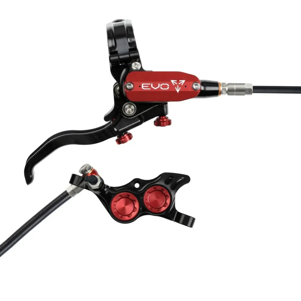 HOPE TECH 4 EVO TR4 Zadní brzda černá/červená