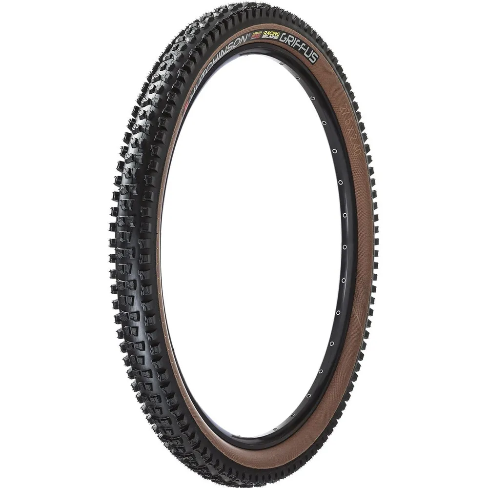 HUTCHINSON GRIFFUS 27.5x2.40 Racing Lab Hardskin Race Ripost Gravity Tubeless Ready Soft Black/Brown pneumatika