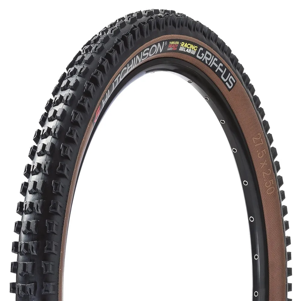 HUTCHINSON GRIFFUS 29x2.40 Racing Lab Hardskin Race Ripost Gravity Tubeless Ready Soft Black/Brown pneumatika
