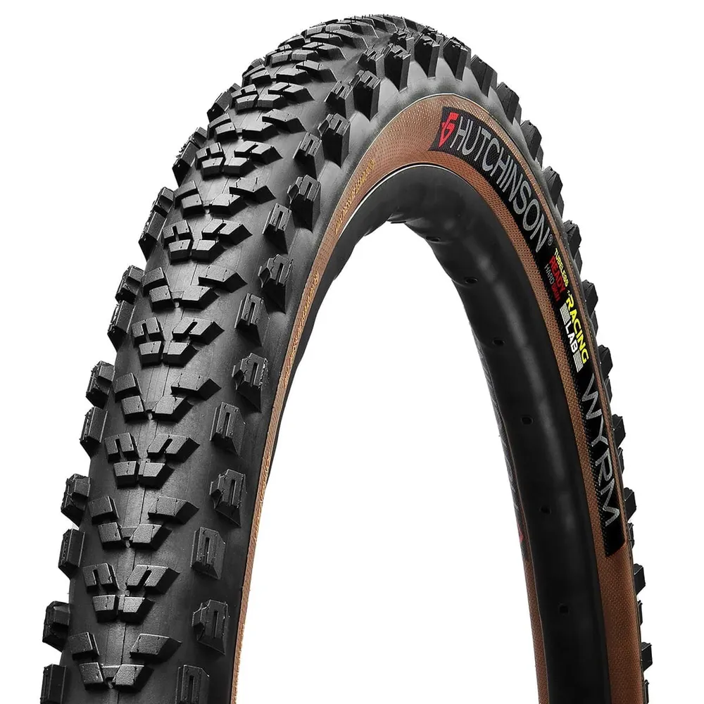 HUTCHINSON WYRM 29x2.40 Racing Lab Hardskin Race Ripost XC Tubeless Ready Soft Black/Brown pneumatika