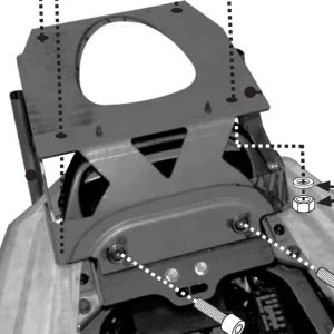 Givi Držák pro topbox Kawasaki ZZR1400