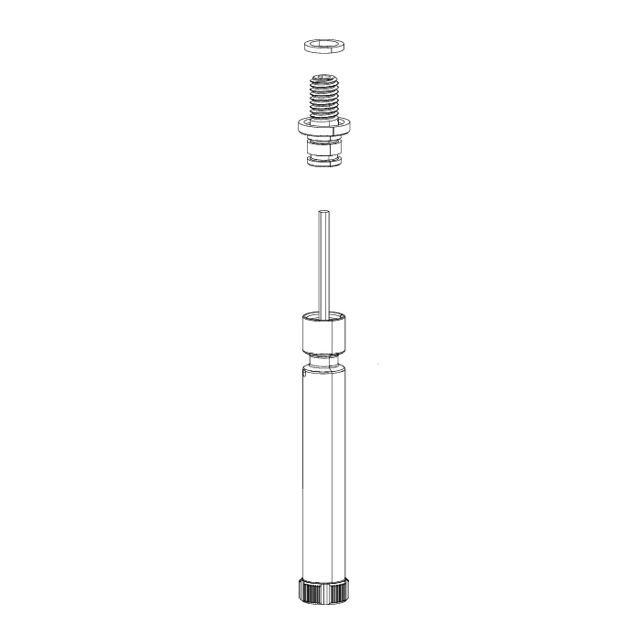 Knoflík pro nastavení spouště matice pro vidlice ROCKSHOX 27,5" SID B2+ (2017+),REBA-10/REBA-12/REBA-15 A7-A9 (2018-2025)