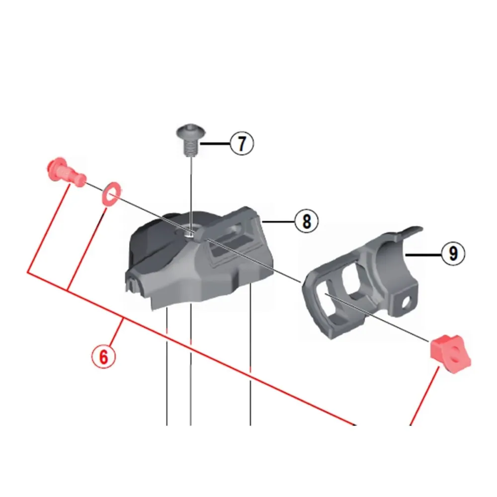 Montážní šroub I-Spec pro regulátory rychlosti SHIMANO M9000-I/M8000-I