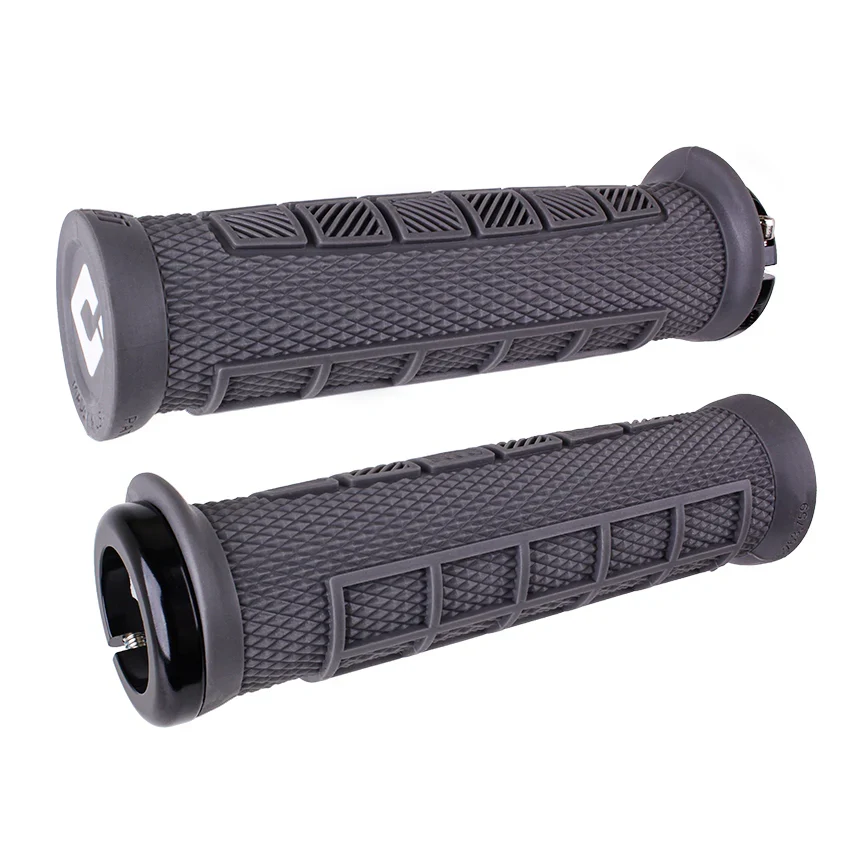 ODI ELITE PRO V2.1 Lock-on gripy 130 mm šedé