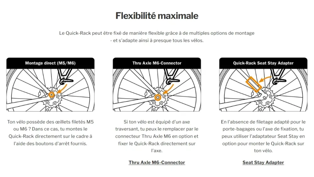 ORTLIEB QUICK RACK L Nosič zavazadel černý