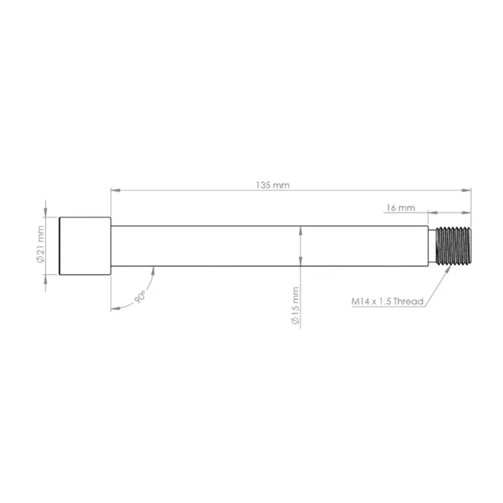 Osa předního kola BURGTEC pro vidlici FOX 15x110 mm Boost KaboltX 2021 Blue