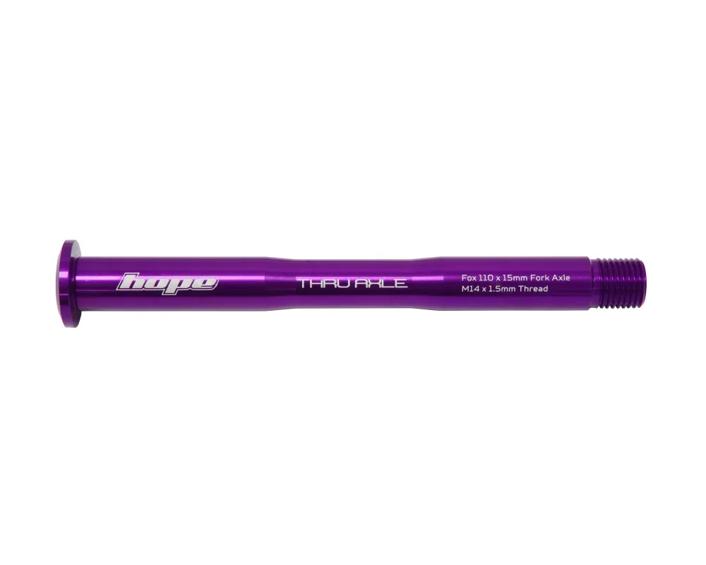 Osa předního kola HOPE pro vidlici FOX 36/38 Purple