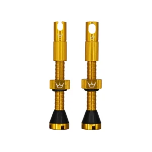 PEATY'S x Chris King MK2 Presta 60 mm bezdušové ventilky (x2) Zlaté