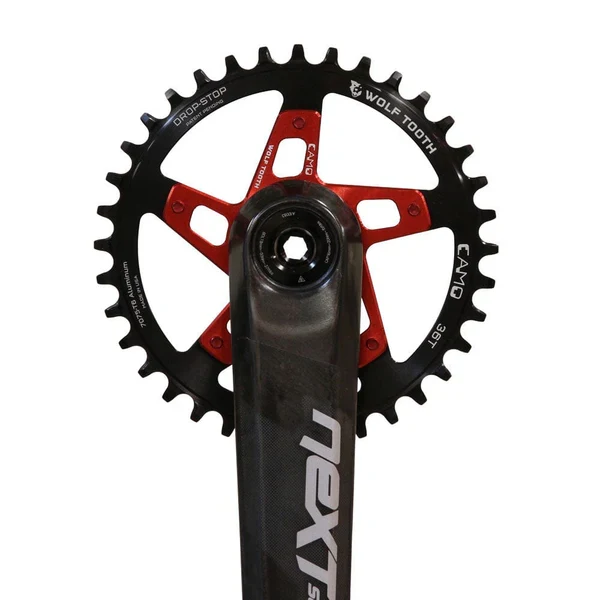 Pedál Star WOLF TOOTH CAMO P3 Raceface Cinch Direct Mount Offset 3mm Red