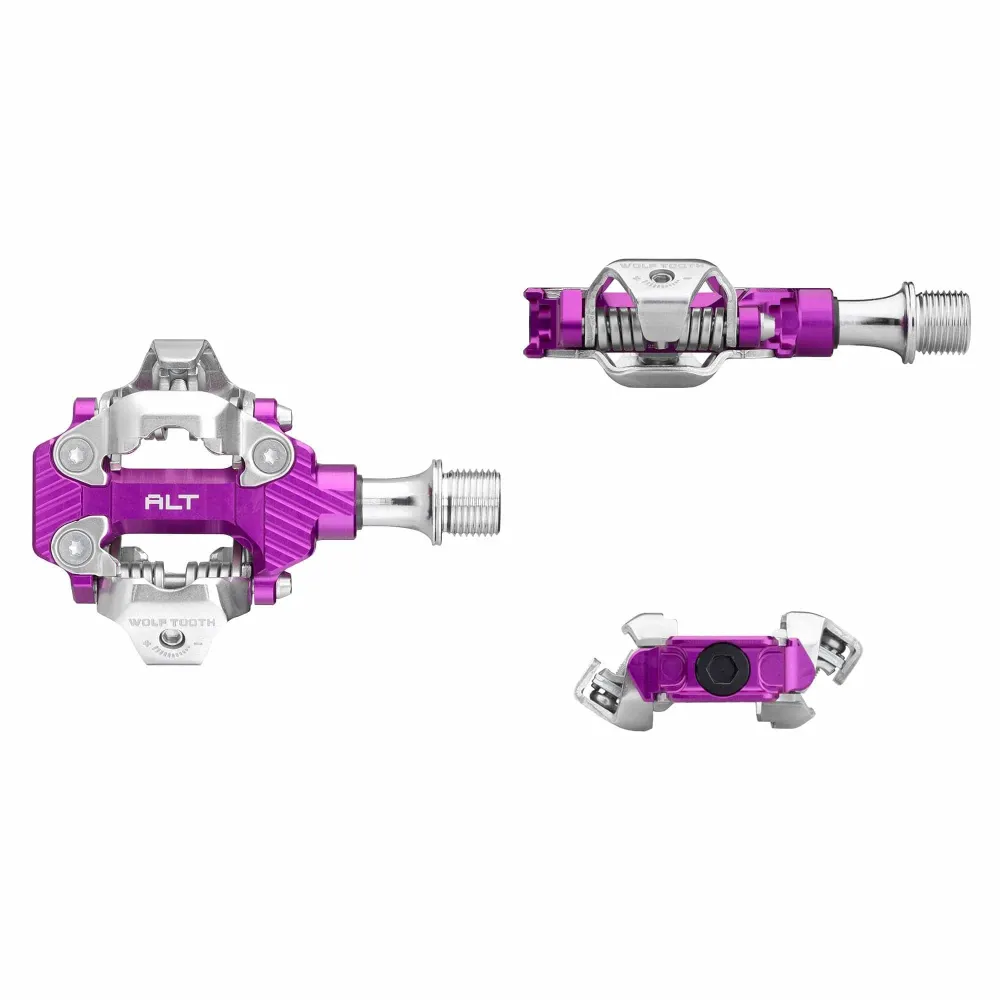 Pedály WOLF TOOTH ALT XC Clipless Violet
