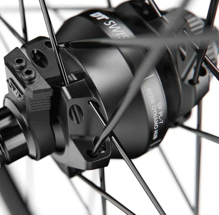 Přední kolo DT SWISS G 1800 SPLINE 25 Tubeless Ready (Center Lock) Dynamo