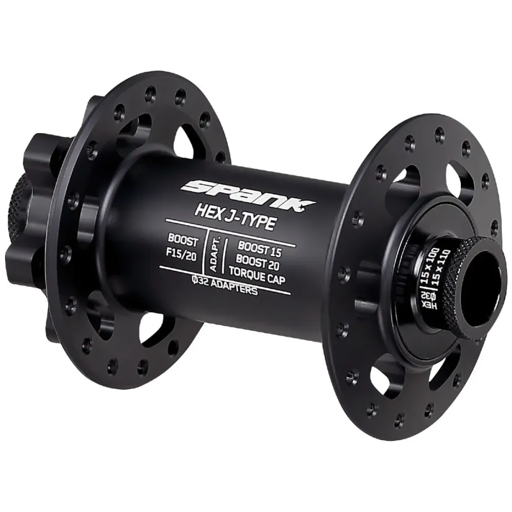 Přední náboj SPANK HEX 15/20 mm Boost černý