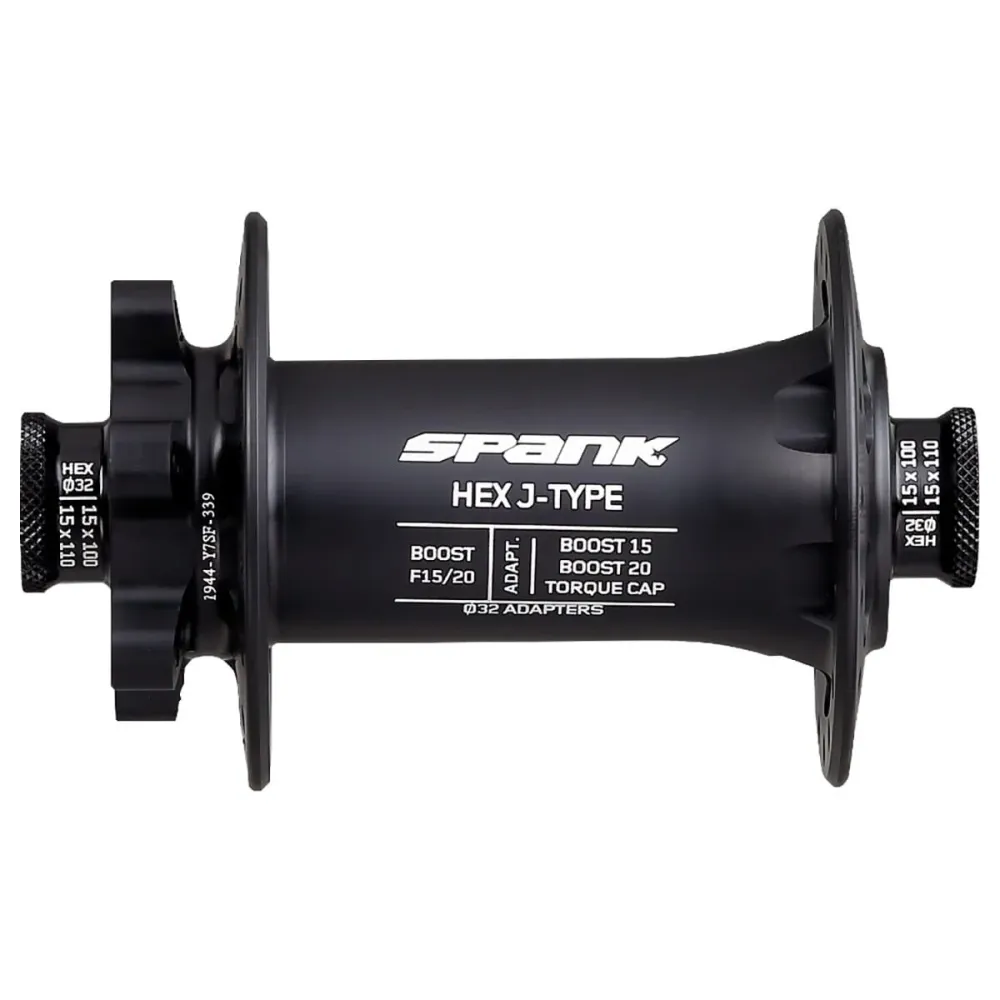Přední náboj SPANK HEX 15/20 mm Boost černý