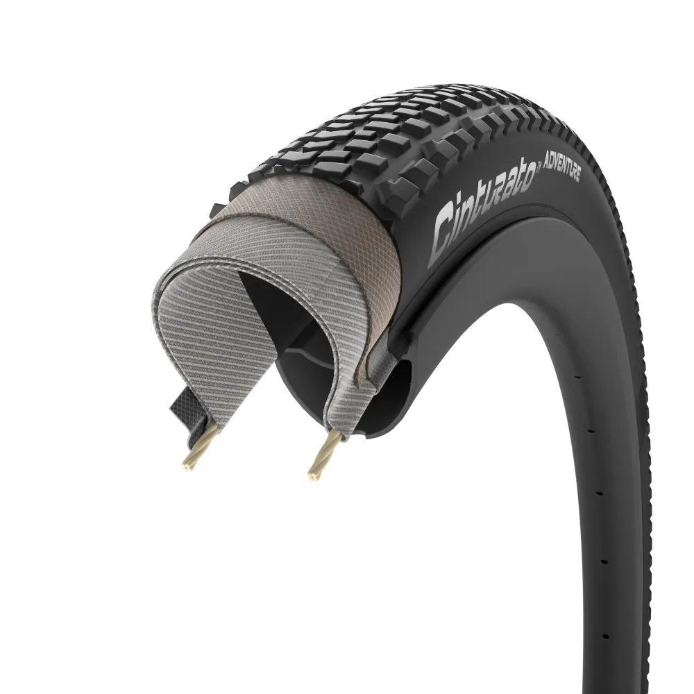PIRELLI CINTURATO ADVENTURE 700x45c Tubeless Ready Classic Beige pneumatika
