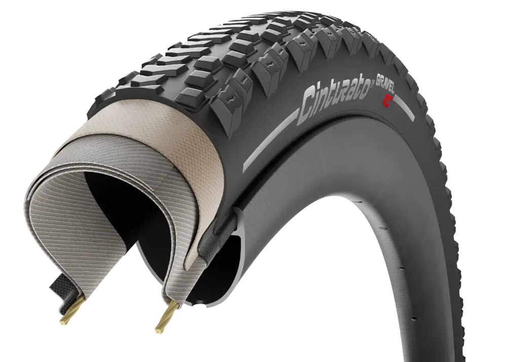 PIRELLI CINTURATO GRAVEL RC 700x45c Tubeless Ready Classic Beige pneumatika
