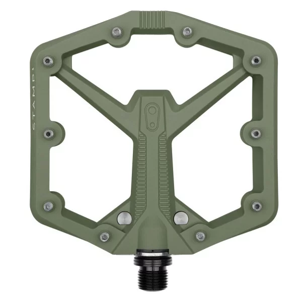 Ploché pedály CRANKBROTHERS STAMP 1 Gen2 Large Green