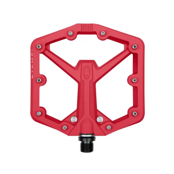 Ploché pedály CRANKBROTHERS STAMP 1 Gen2 Large Red
