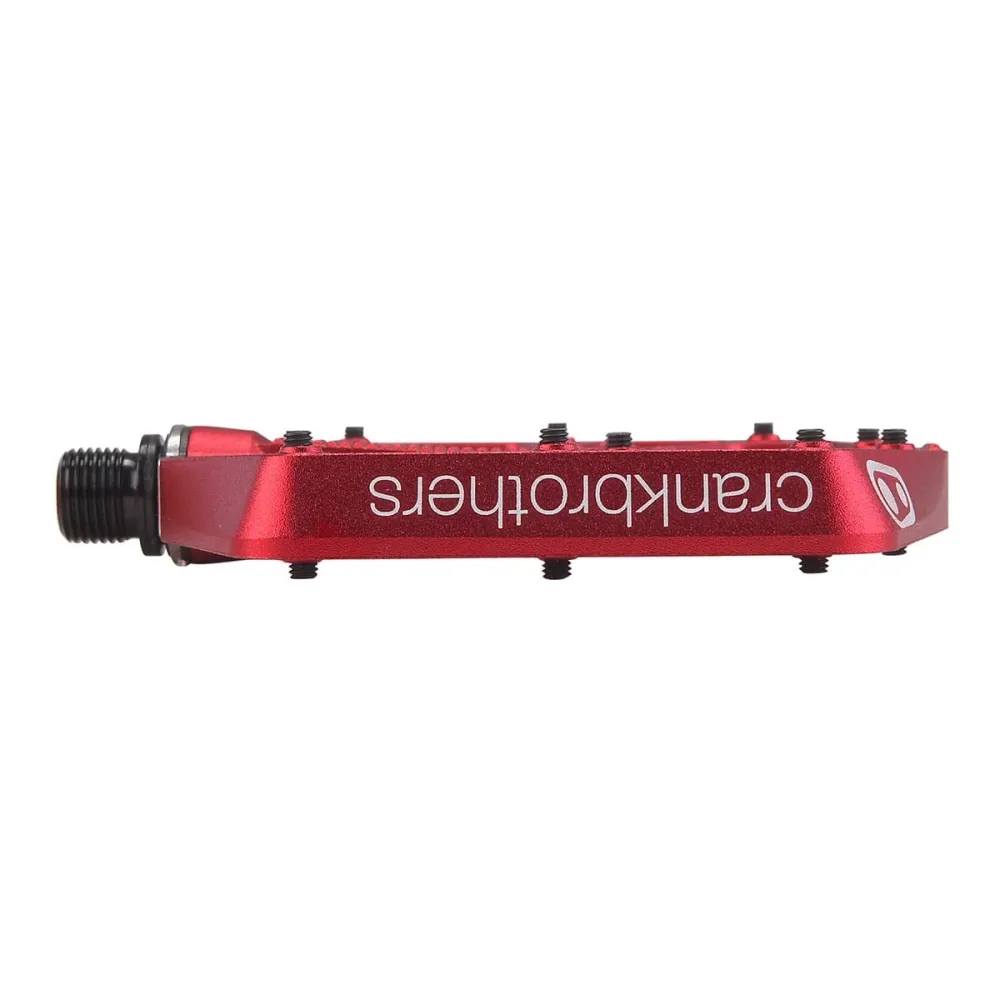 Ploché pedály CRANKBROTHERS STAMP 7 Large Red