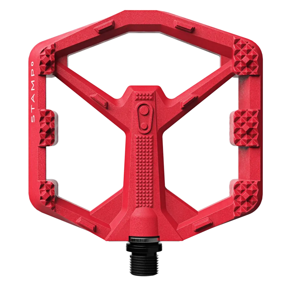 Ploché pedály CRANKBROTHERS STAMP 0 Large Red