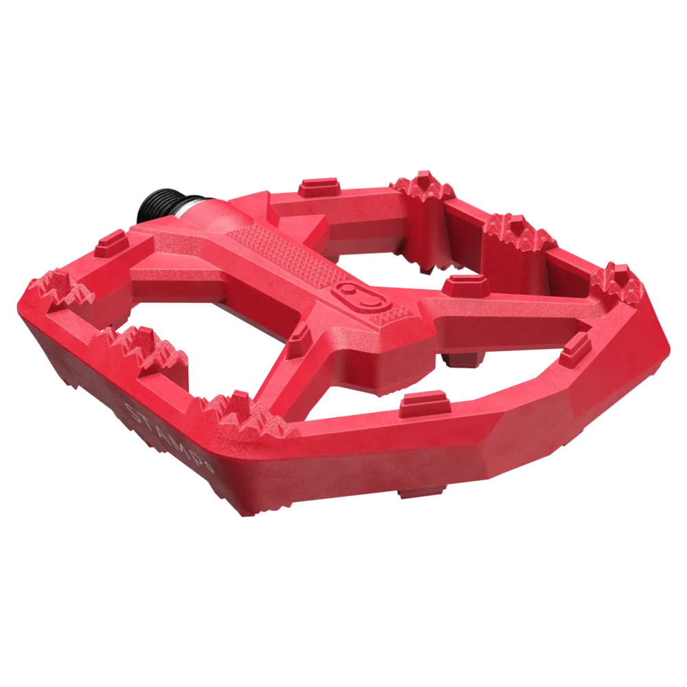 Ploché pedály CRANKBROTHERS STAMP 0 Large Red