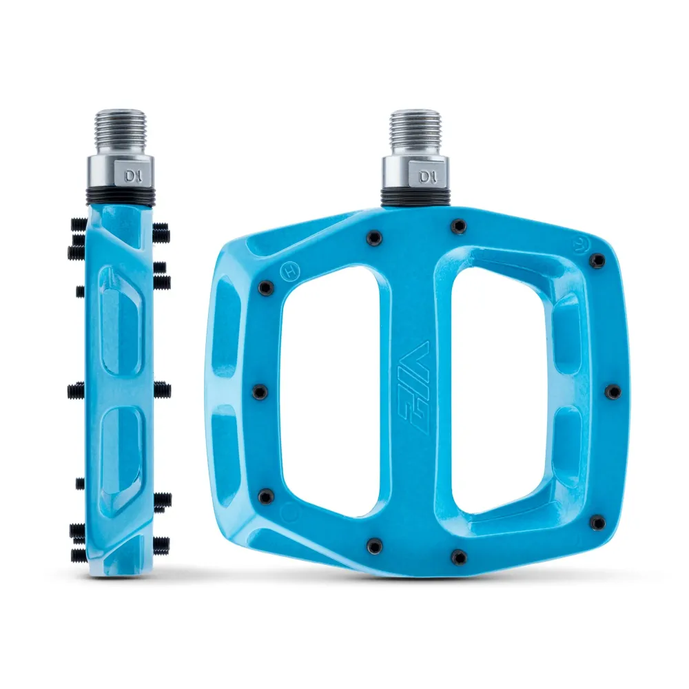 Ploché pedály DMR V12 Blue
