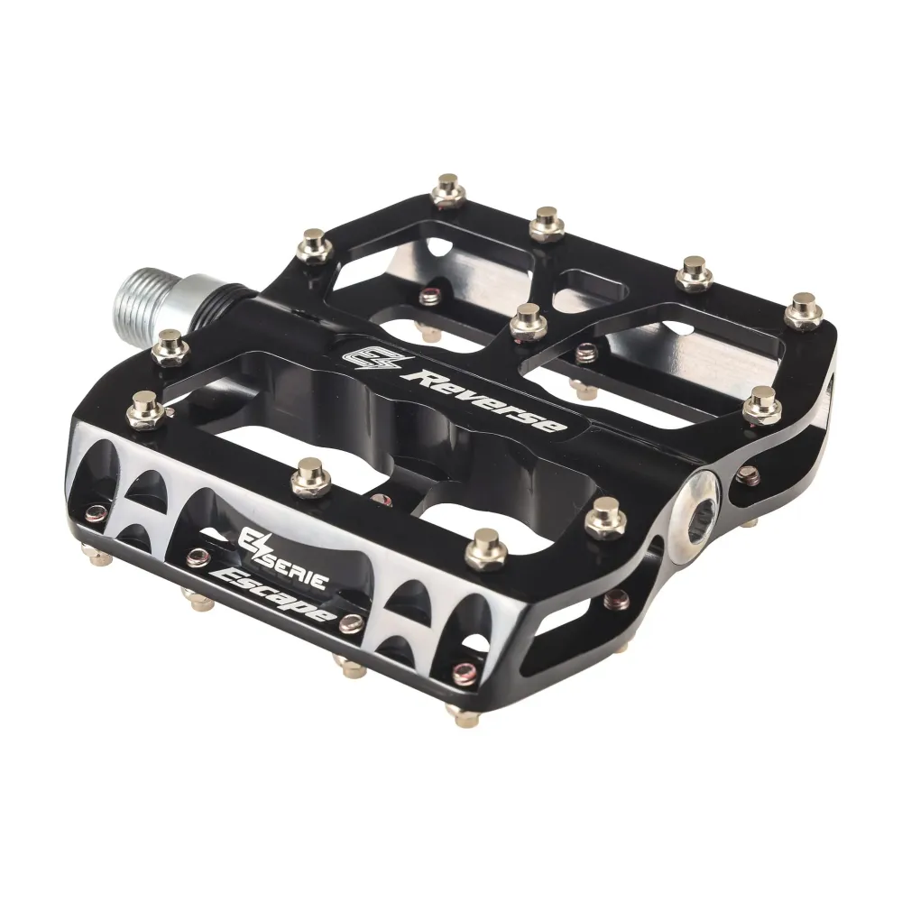 Ploché pedály Reverse Components E-ESCAPE černé