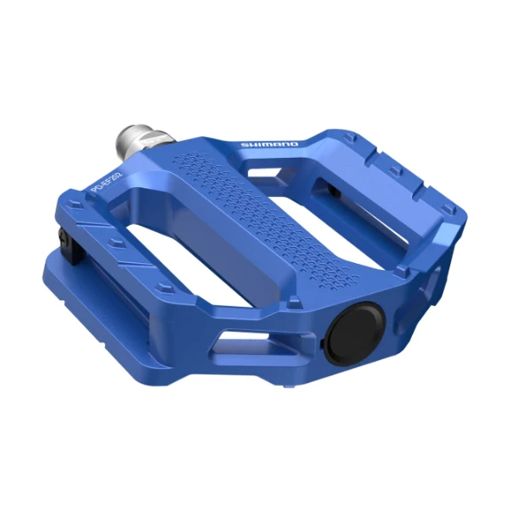 Ploché pedály SHIMANO PD-EF202 modré