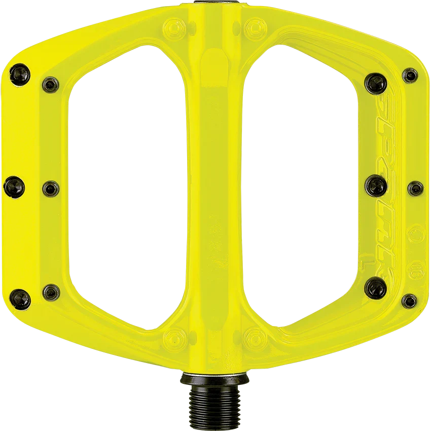 Ploché pedály SPANK SPOON DC žluté