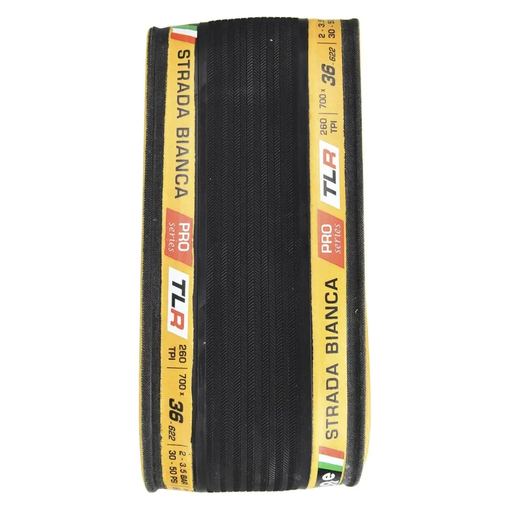 Pneumatika CHALLENGE STRADA BIANCA PRO 700x36c Tubeless Ready Beige