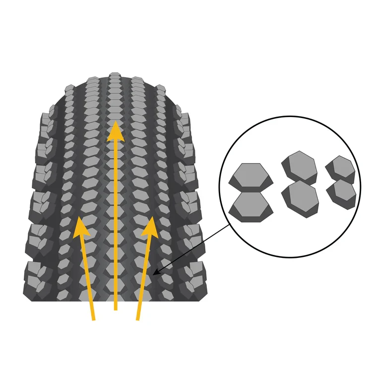 Pneumatika ENVE HEX 700x52c Tubeless Ready černá