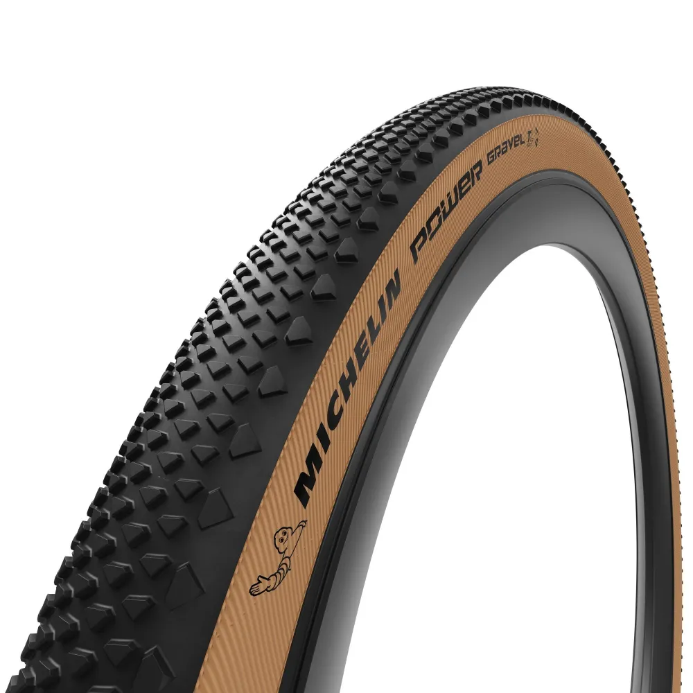 Pneumatika MICHELIN POWER GRAVEL Competition Line 700x35c Tubeless Ready Brown