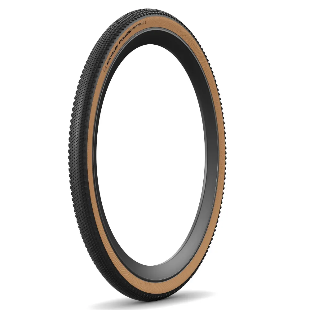 Pneumatika MICHELIN POWER GRAVEL Competition Line 700x35c Tubeless Ready Brown