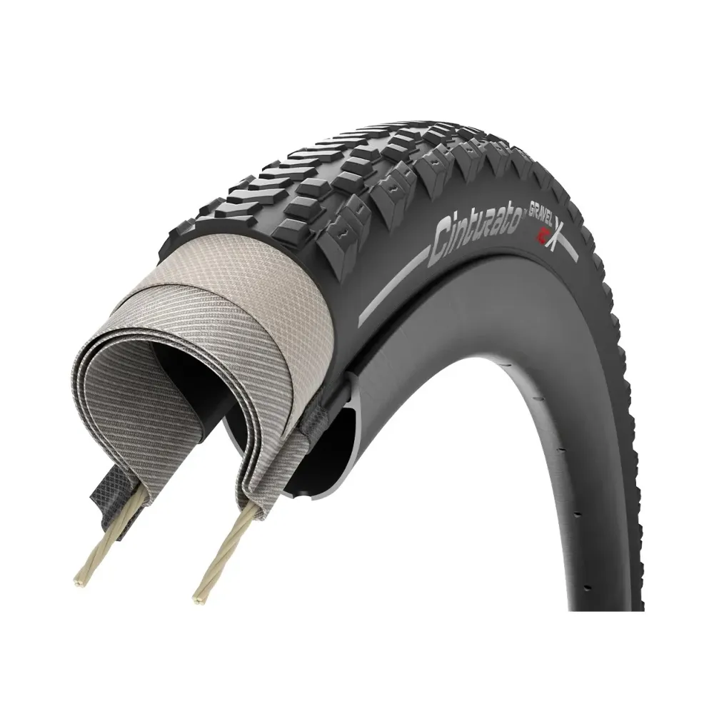 Pneumatika PIRELLI CINTURATO RCX 700x35c Tubeless Ready Classic Beige