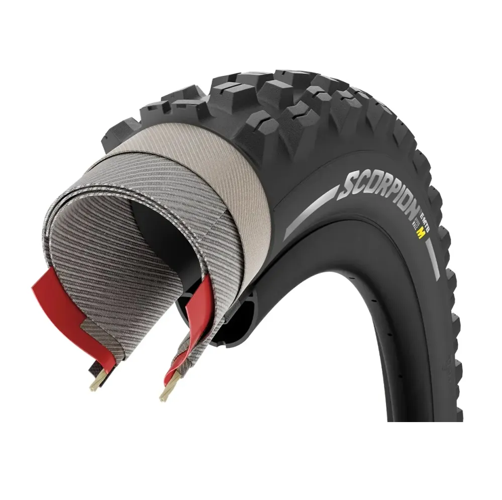 Pneumatika PIRELLI SCORPION E-MTB M 27.5x2.6 Tubeless Ready Soft Black/Gold 4355900