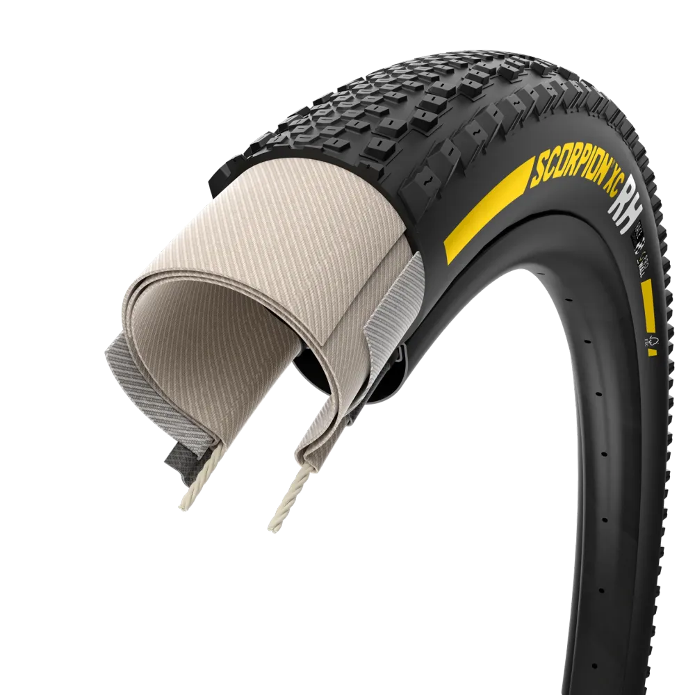 Pneumatika PIRELLI SCORPION RACE XC RH ProWall 29x2.40 Tubeless Ready Soft Black/Yellow Team Edition