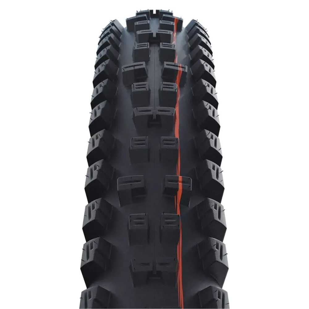 Pneumatika SCHWALBE TACKY CHAN 27.5x2.40 ADDIX SOFT SUPERGRAVITY Tubeless Ready Soft Black